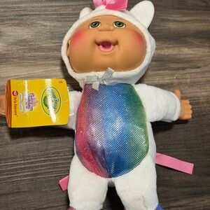 NWT Cabbage Patch Kids Zoo Friends Rainbow Sparkle Unicorn Doll